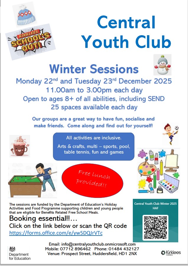 Winter 2025 HAF Programme